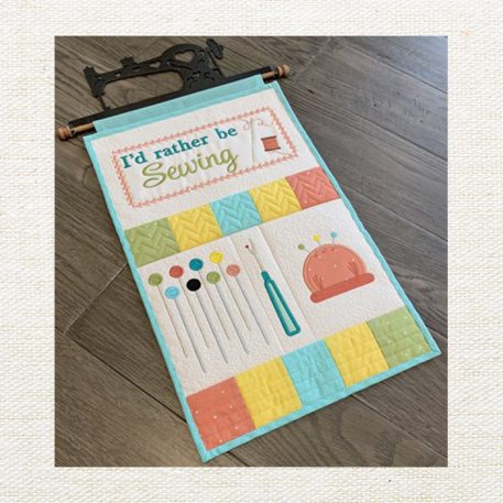 Sew Cute Small Wall Hanging - Image 3