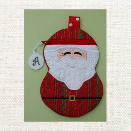 Santa Zipper Case