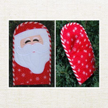 Santa Pot Holder