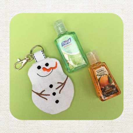 Snowman Hand Sanitizer Holders Set - Image 2