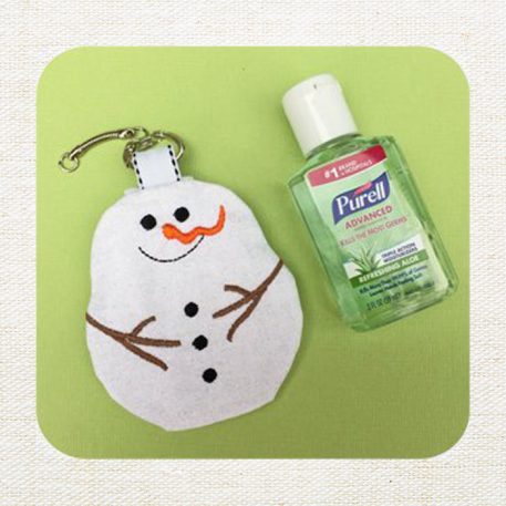 Snowman Hand Sanitizer Holders Set - Image 4