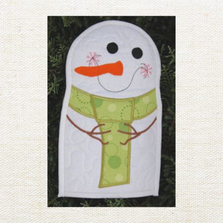 Snowman Pot Holder