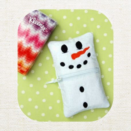 Snowman Tissue Holder