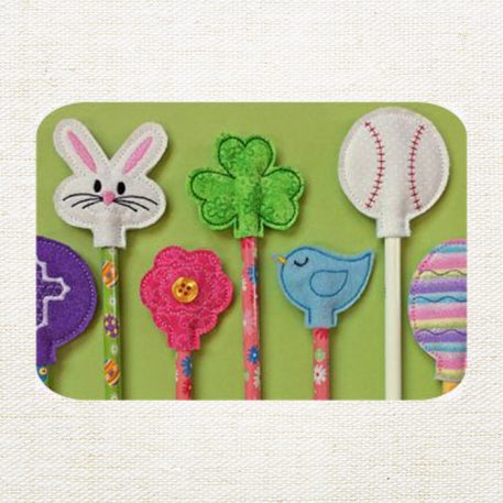 Easter Spring Pencil Toppers - Image 3
