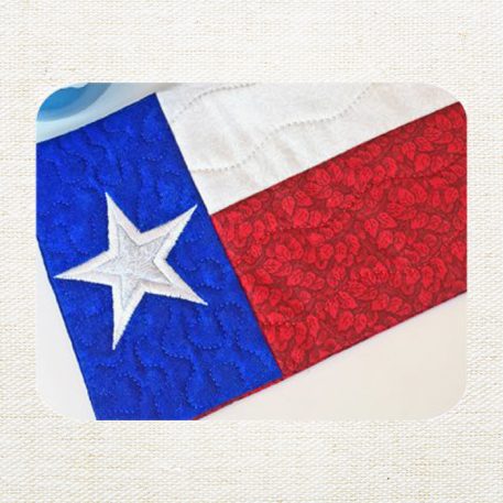 Texas Flag Mug Rug - Image 2