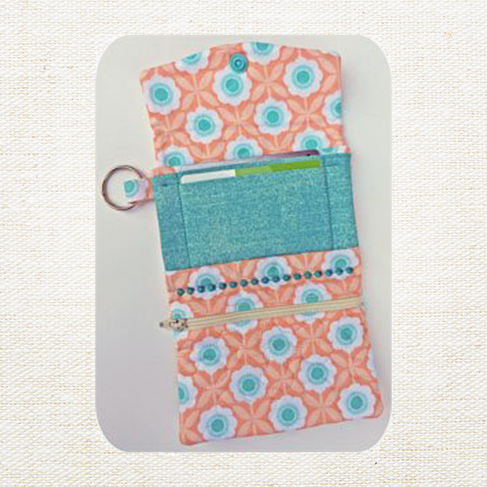 TriFold Wallet 5x7 | Embroidery Garden