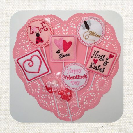 Valentine Sucker Holders 4x4