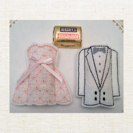 Wedding Hershey Nugget Holders - Image 2