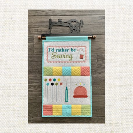 Sew Cute Small Wall Hanging