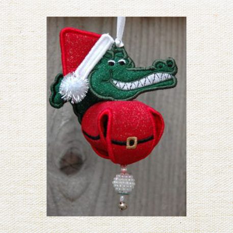 Santa Gator Jingler