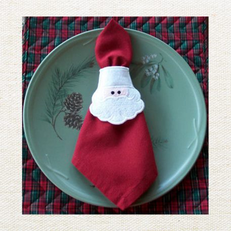 Santa Napkin Ring